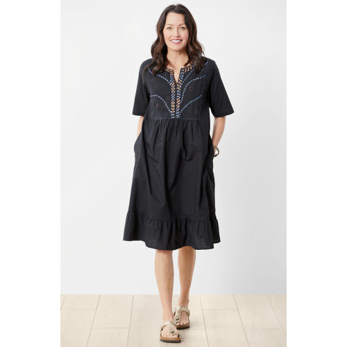 Mayanka Organic Dress - Black